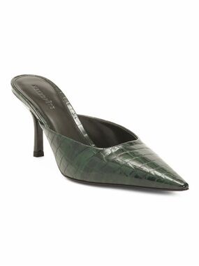 RETROFETE
Made In Italy Leather Francesca Kitten Heel Mules